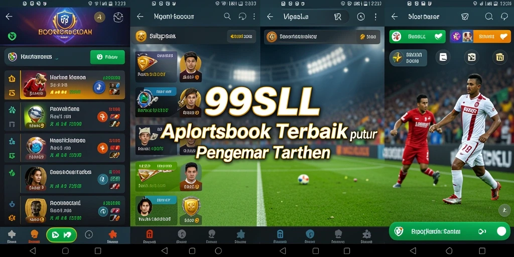 Tampilan gameplay yang menarik dari aplikasi Sportsbook 99SLL.