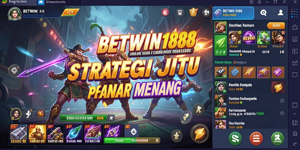 Tampilan utama BETWIN188 menampilkan aksi strategis yang mendebarkan.