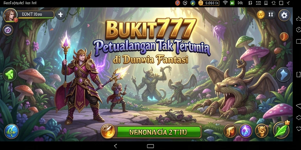 Screenshot gameplay BUKIT777 yang menunjukkan petualangan seru.