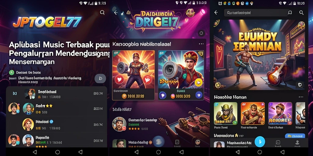 Screenshot dari gameplay JPTOGEL77 menampilkan pengalaman musik yang menarik.