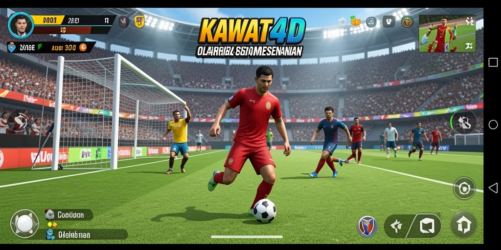 Tampilan gameplay KAWAT4D yang seru dan kompetitif.