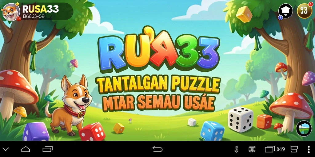 Gameplay RUSA33 menampilkan tantangan puzzle yang menarik dan interaktif.