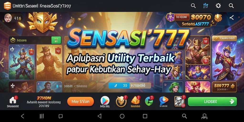 Tampilan antarmuka utama SENSASI777 yang memudahkan manajemen tugas.
